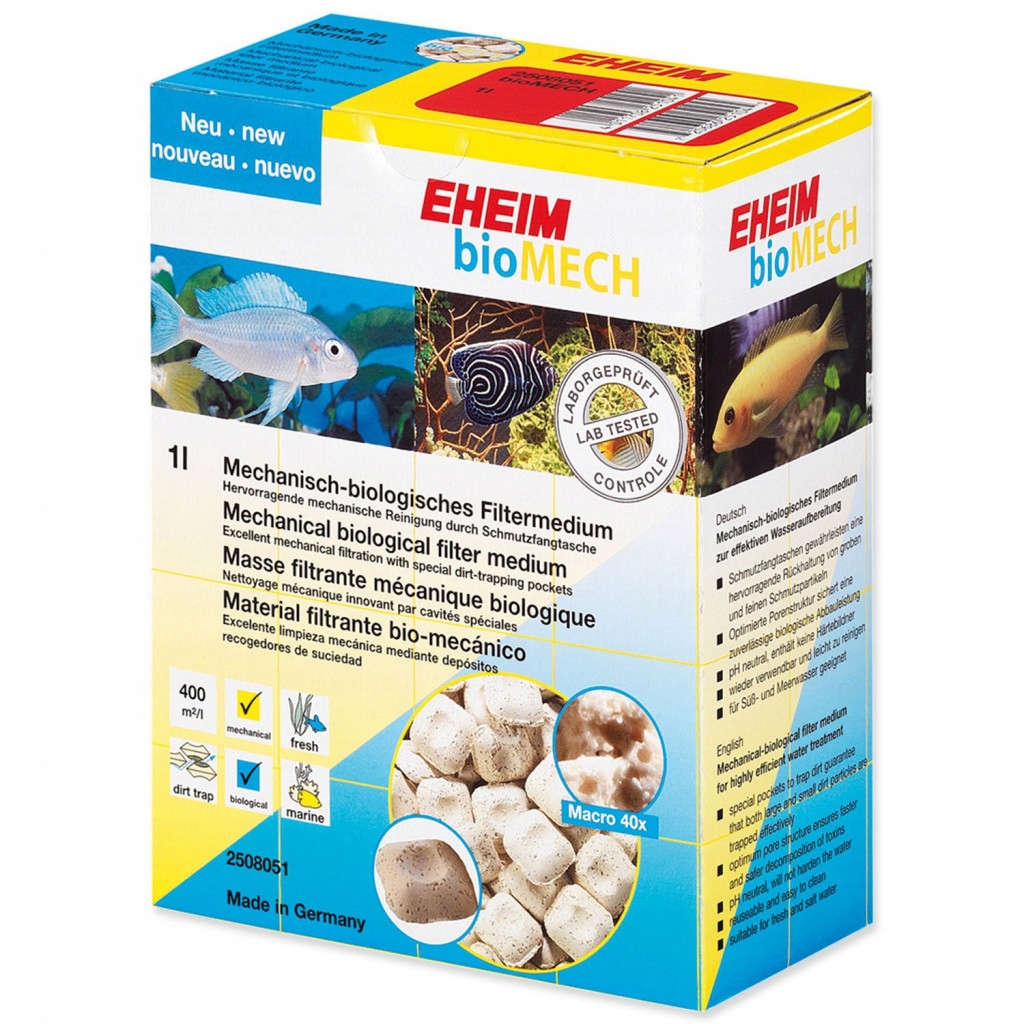 Levně Náplň Eheim bioMECH 710g, 1l