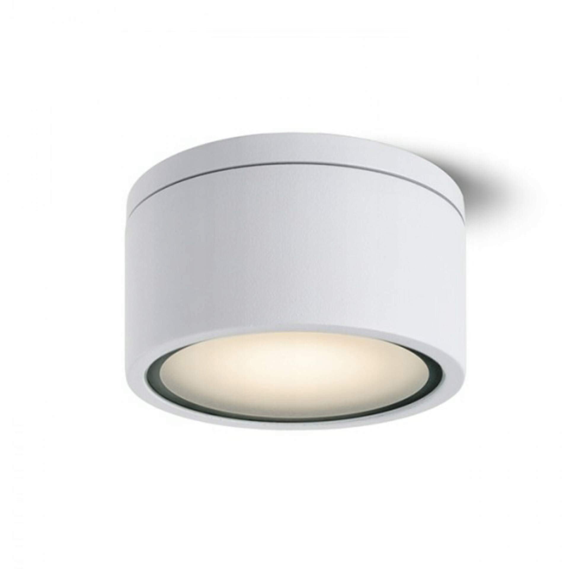 Stropné svietidlo Rendl Merido biela GX53 11W IP44, priemer 108 mm