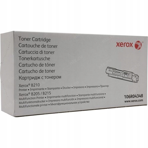 

Toner org. Xerox 106R04348 Black B205 B210 B215