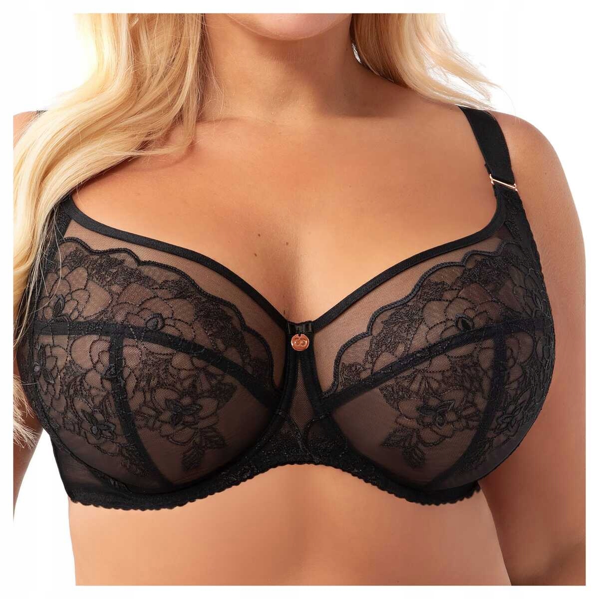 Gorsenia Podprsenka měkká, pohodlná podprsenka Adore 930 černá 70E