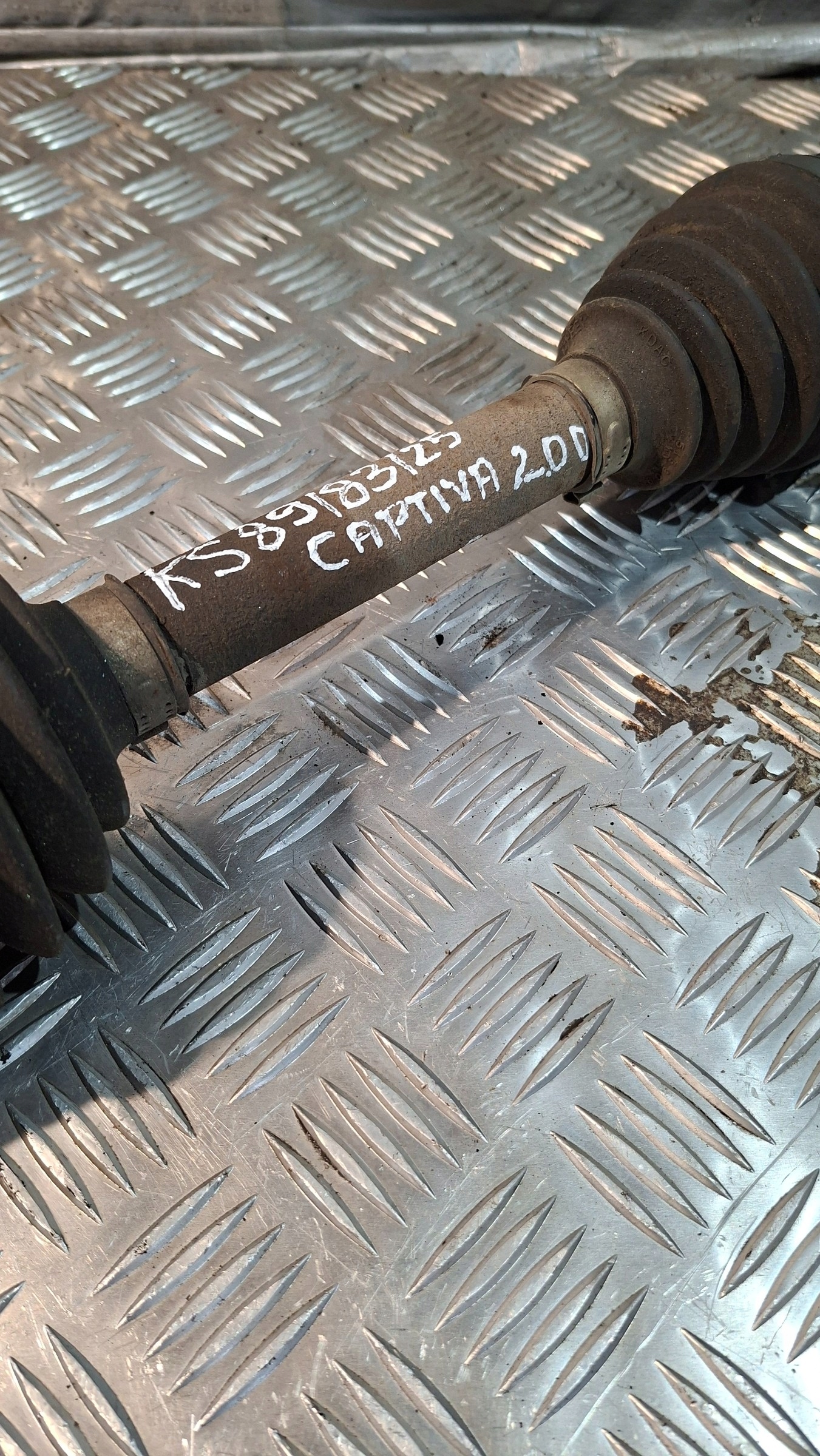 semi-axis left CHEVROLET CAPTIVA 2.0D