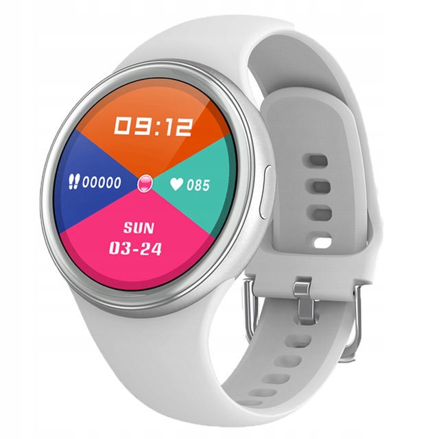 Smart Watch Heart Rate Blood Monitor Pressure Funkcje krokomierz