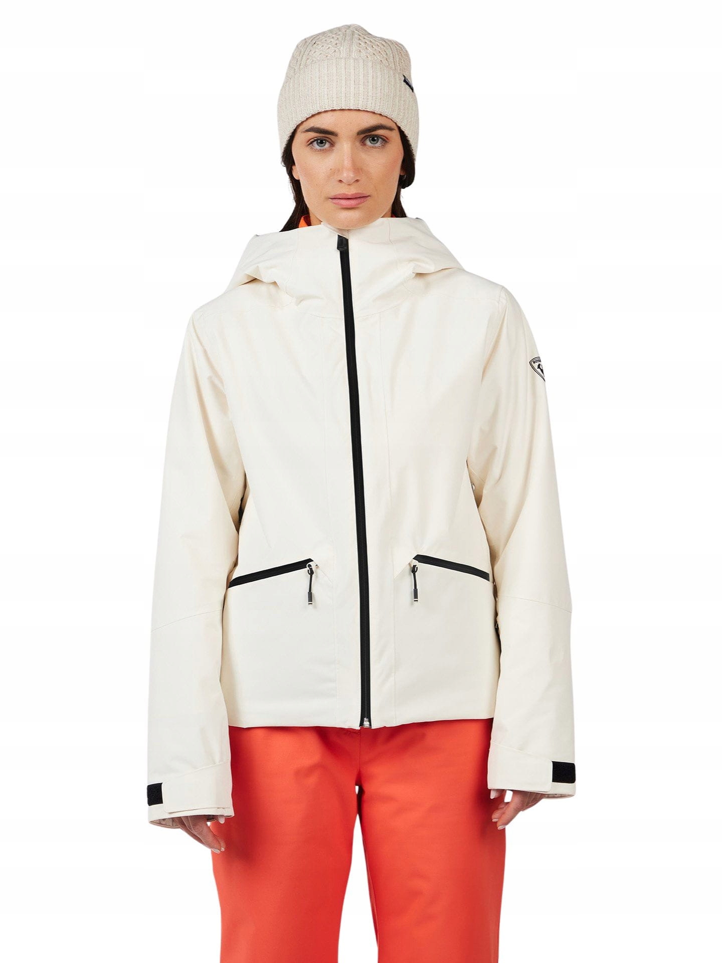 Dámská lyžařská bunda Rossignol Rochrun Insulated Nature White XXL