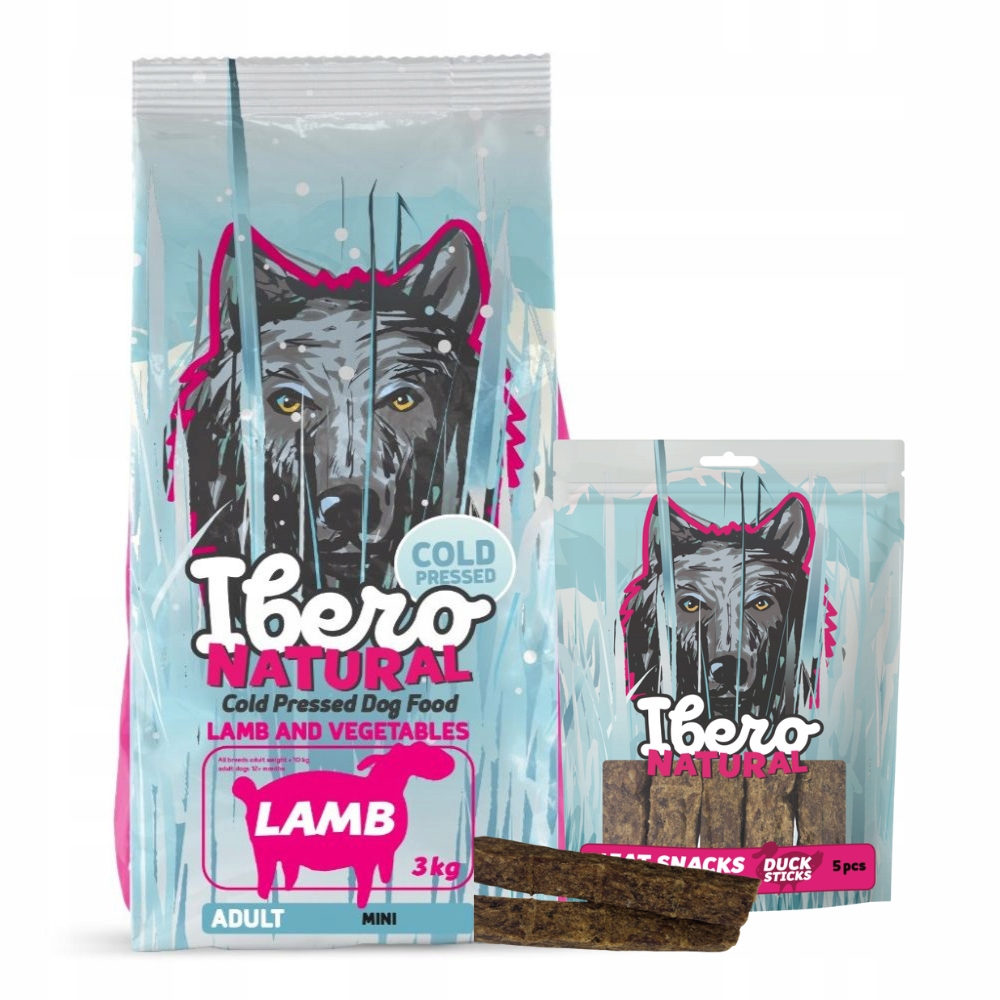 Levně Balíček pro psy malých plemen: Ibero Cold Press Lamb Pamlsek s kolagenem