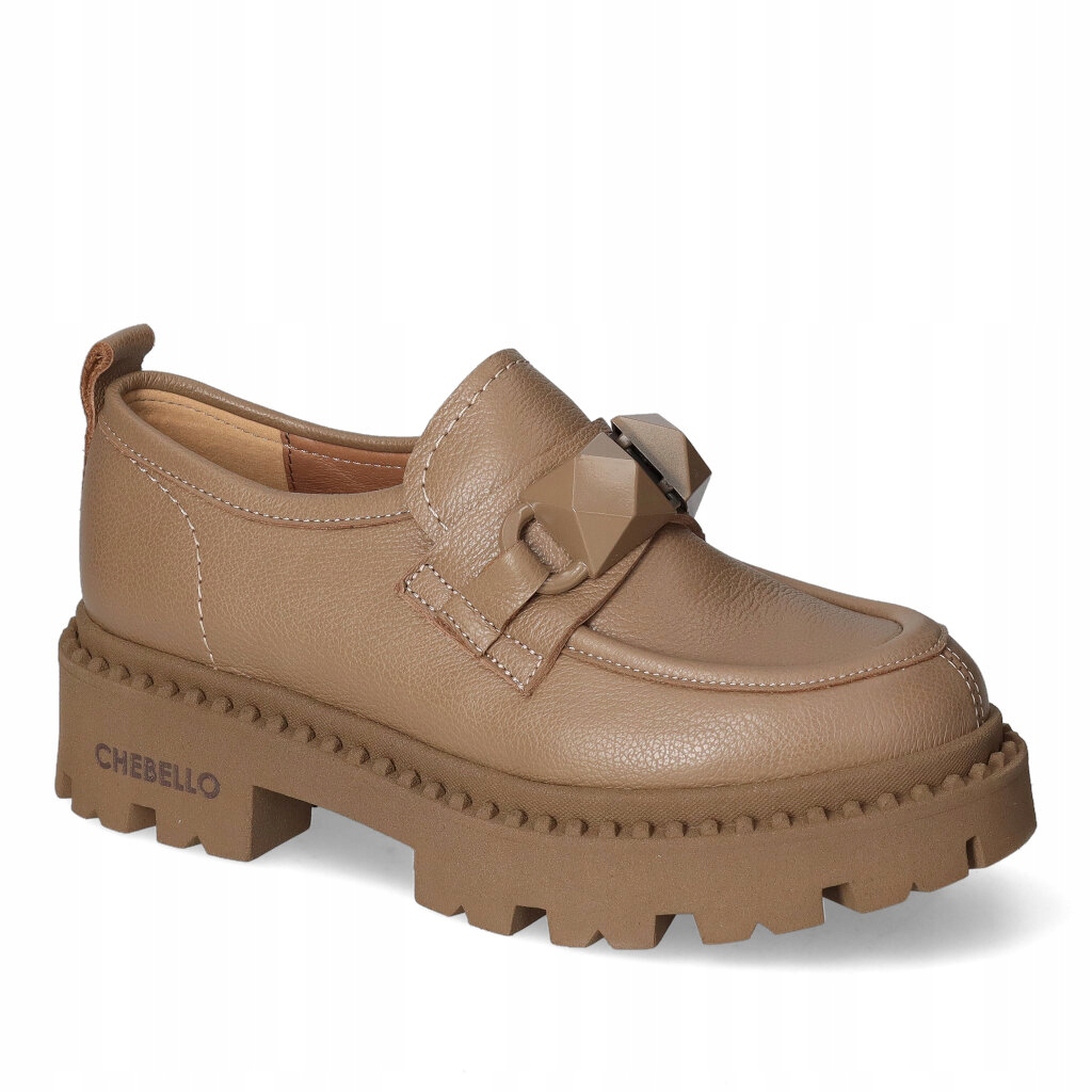 Mokasíny Chebello 4230-472 Taupe lico 40