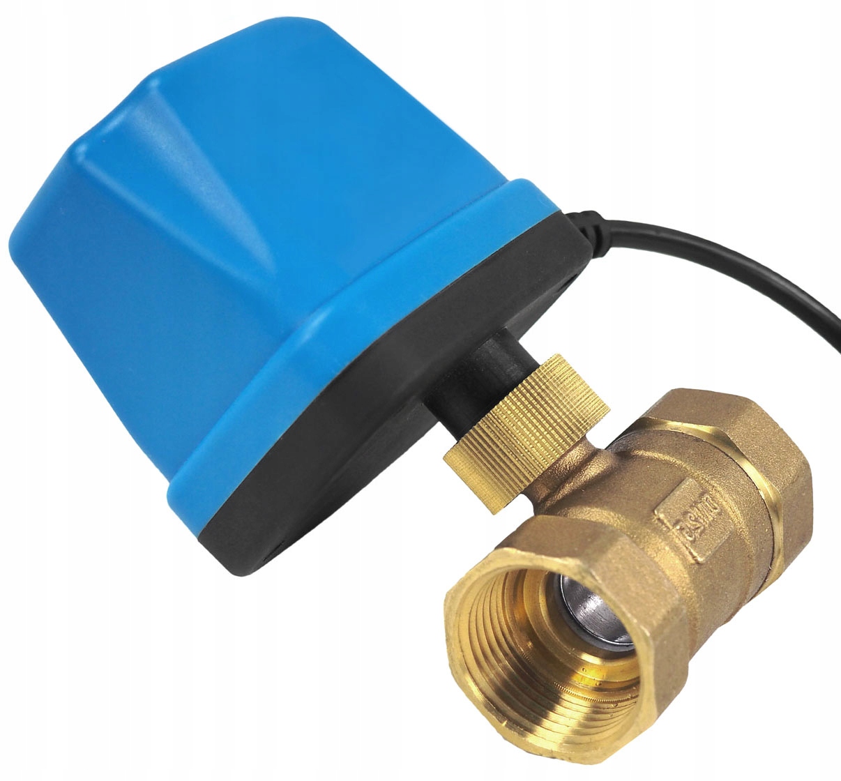 Elektrozawór Kulowy 3/4 " 230 V siłownik z baterią otwarty dn20 siłownikiem