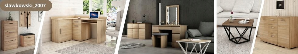 STOLIK KONSOLA 72CM SZUFLADA BIAŁY MAT PRODUCENT Montaż meble do samodzielnego montażu