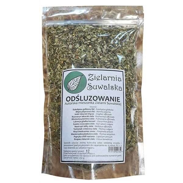 

Odśluzowanie- autorska mieszanka ziołowa 250g