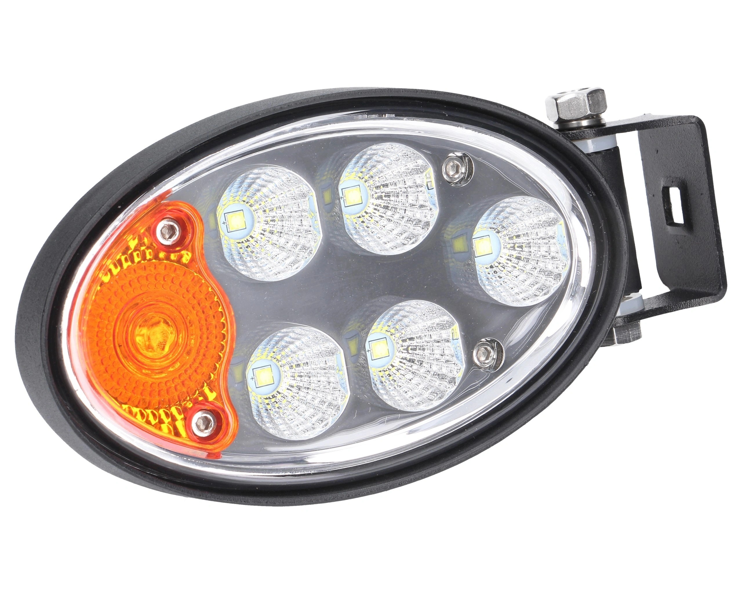 lampa, světlomet pracovní Led s směrovkou traktoru bagru nakladače