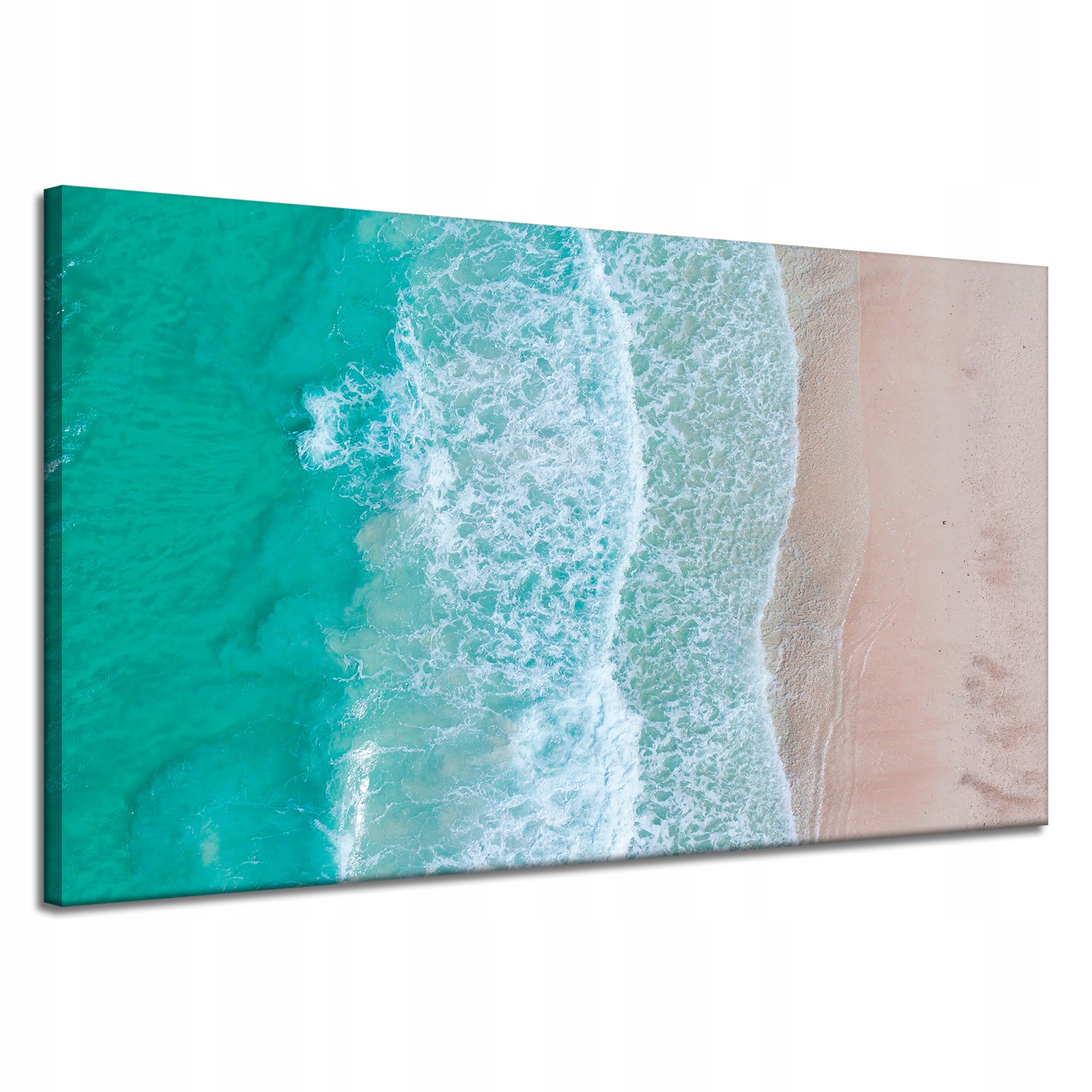 Obraz na plátně Ocean Vlny Příroda Pláž 120x70 cm Ideální jako dárek