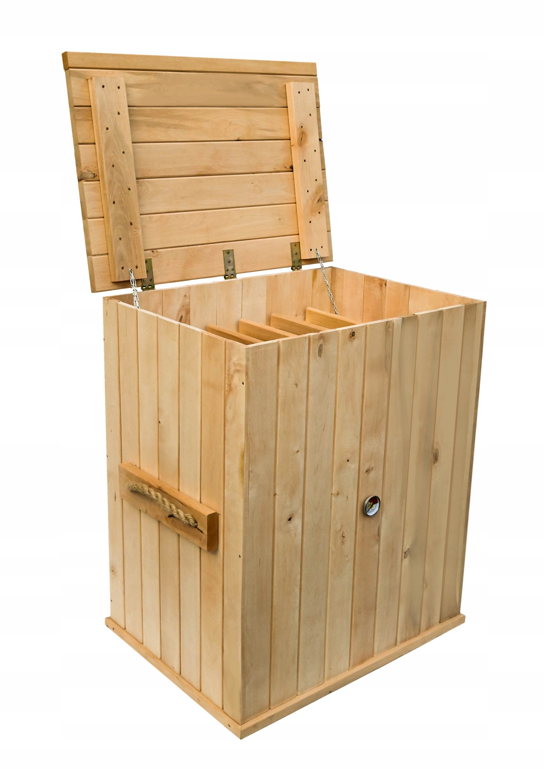 

Olchowa Drewniana Wędzarnia Ogrodowa 80x60x95H