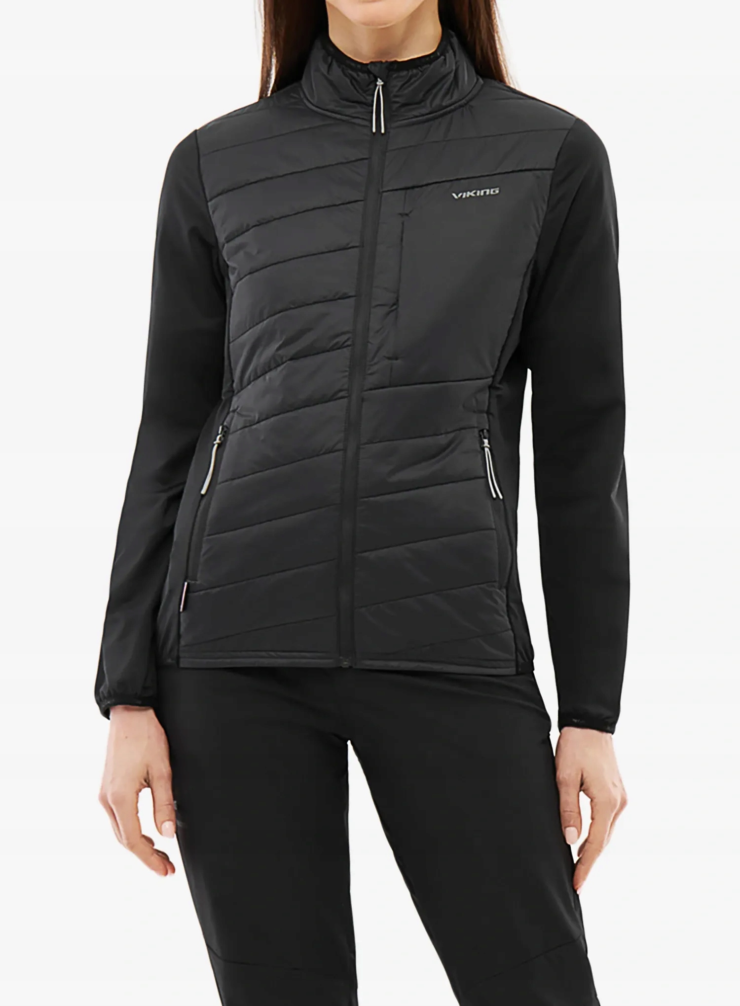 Dámská hybridní bunda Viking Zemu černá Xs