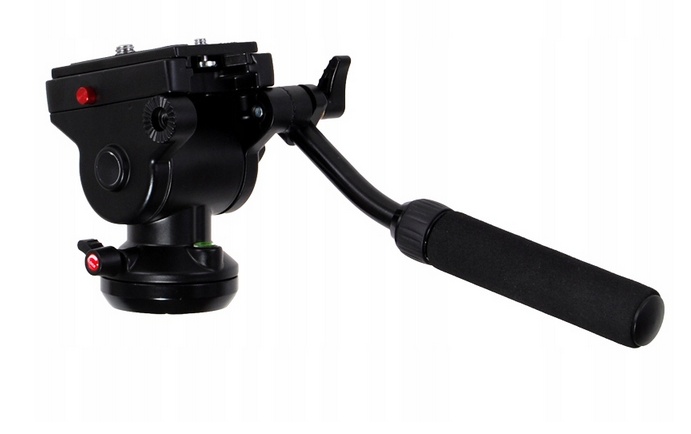 GŁOWICA OLEJOWA VIDEO DO STATYWÓW PŁYNNY RUCH FH08 Marka E-trade