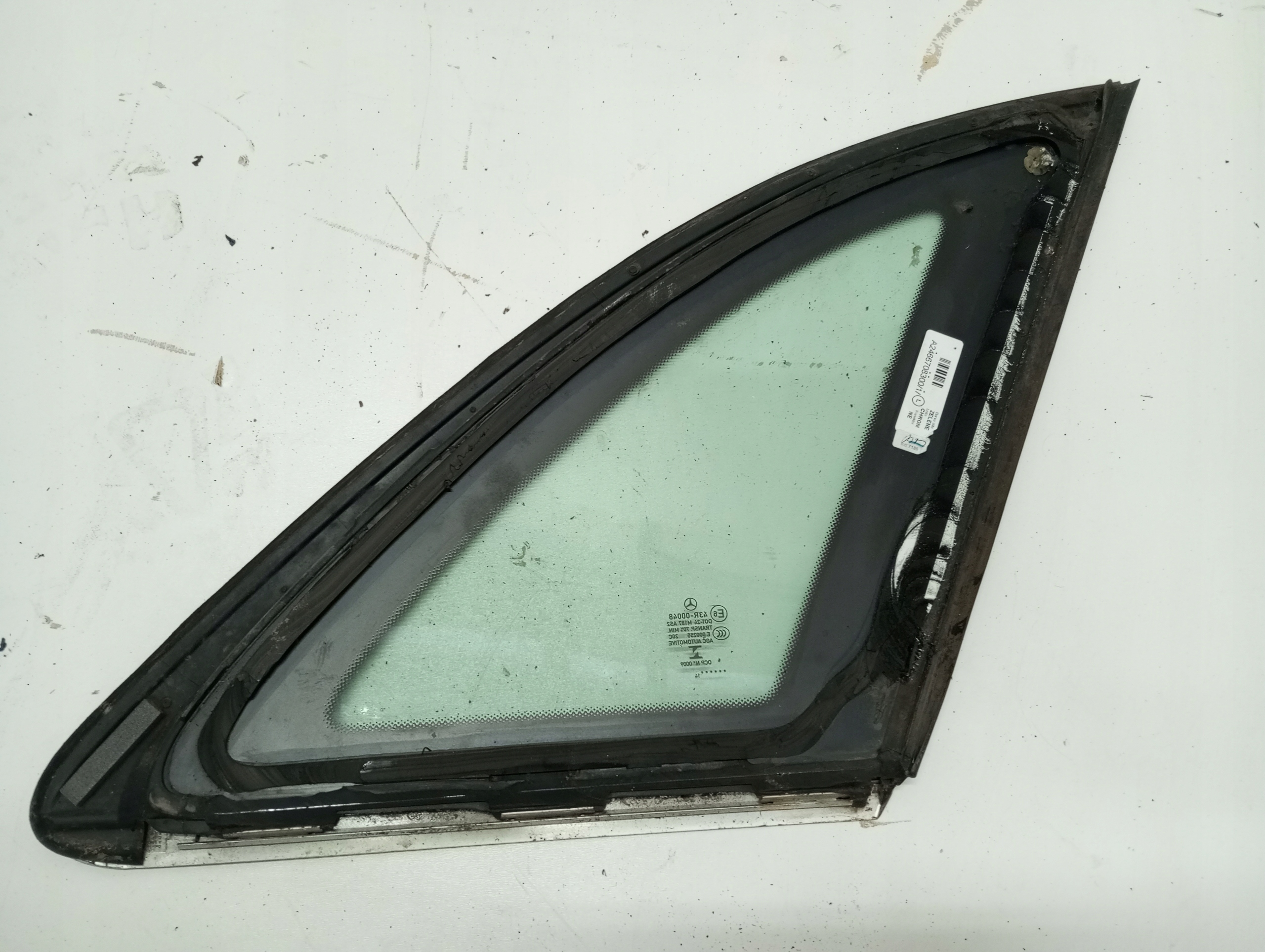 window bodywork MERCEDES 246 B KLASA A2466708300 14R left
