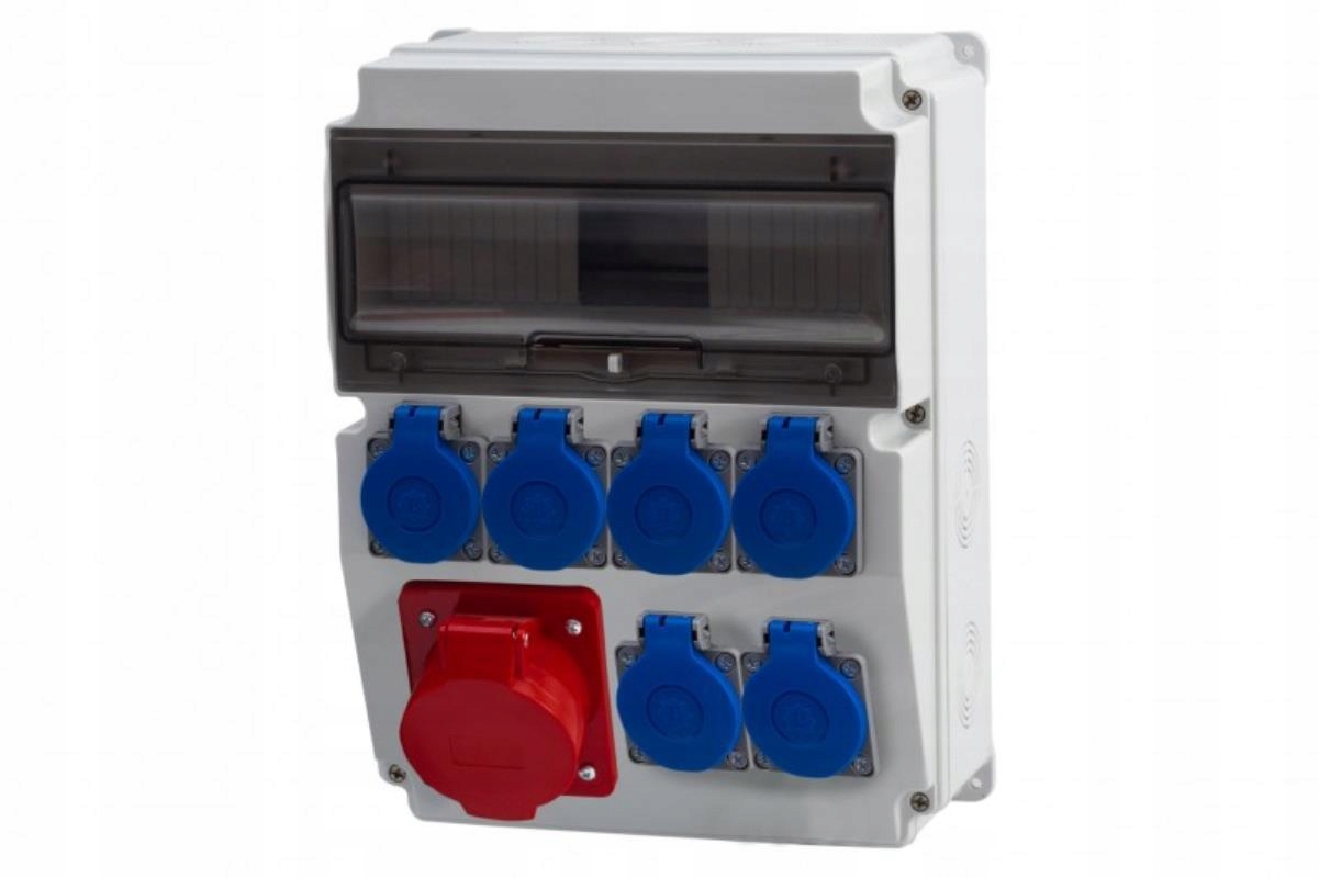 Rozvaděč Caja 16A/5P, 6x230V 12M IP65