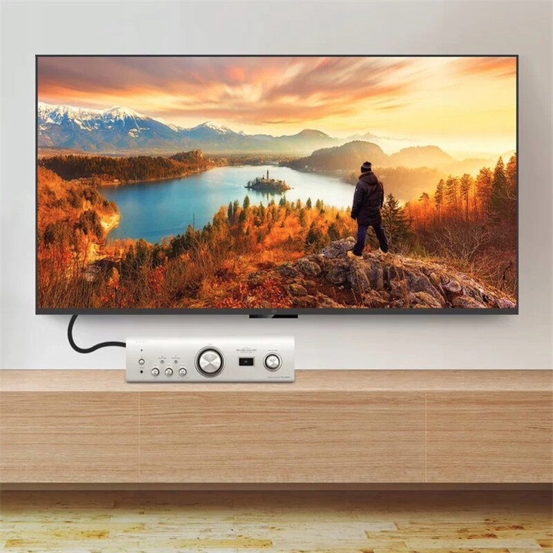 Przewód Kabel COAXIAL 2x RCA cyfrowy Audio Audio HiFi SPDIF 100cm 1metr Długość kabla 1 m