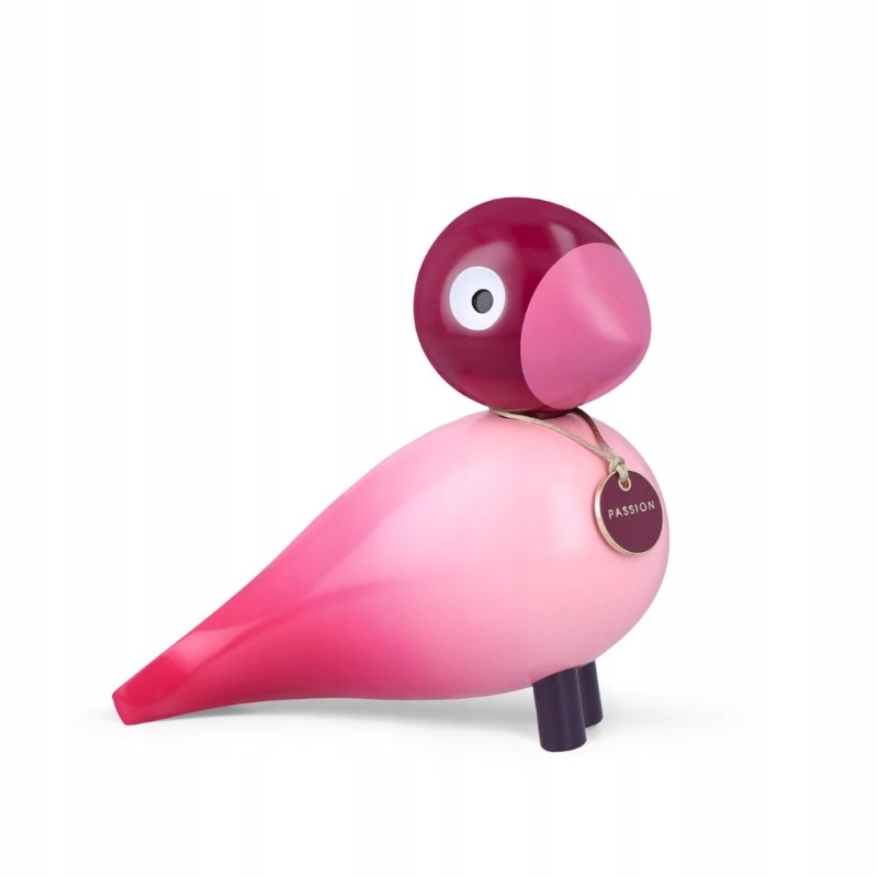 Kay Bojesen Drevený vtáčik Cosy Story Bird 15,5 cm rose, pink