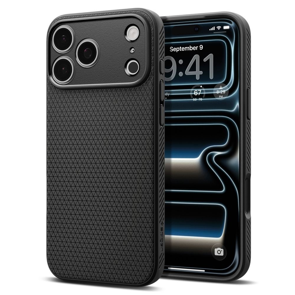 Spigen Liquid Air iPhone 17 Pro Max 18 Pro Max Matte Black Spigen