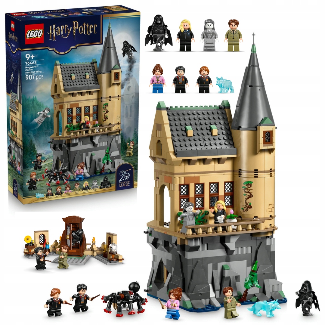 Lego 76463 Harry Potter Bradavický hrad, nemocniční křídlo, Bradavický hrad