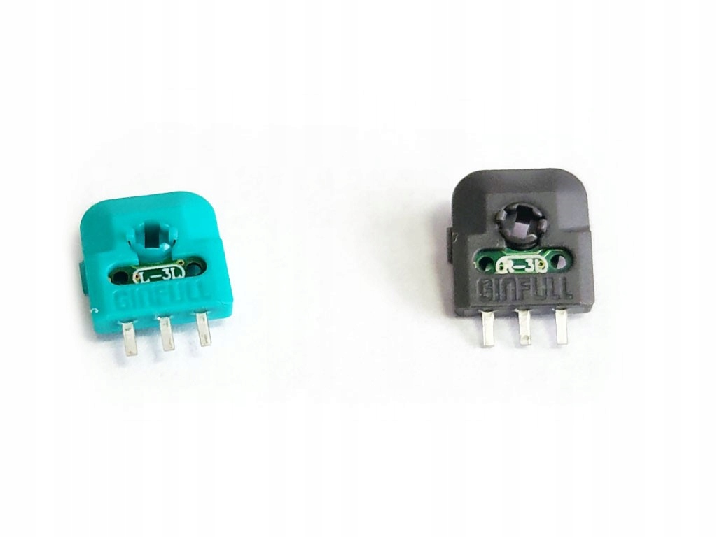 Hallovy potenciometry V2 joystick analogové Ginfull Dualshock PlayStation PS4