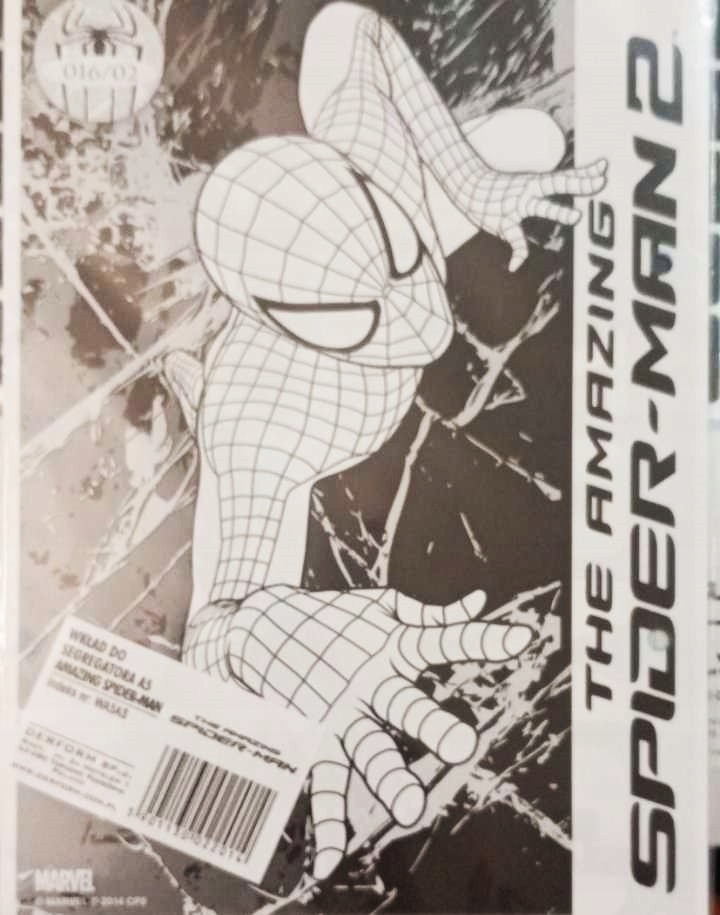 Wkład do segregatora A5 Spiderma Marvel + kolorowanki EAN (GTIN) 5901130022014