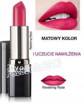 AVON MATOWA szminka pomadka do ust RAVISHING ROSE