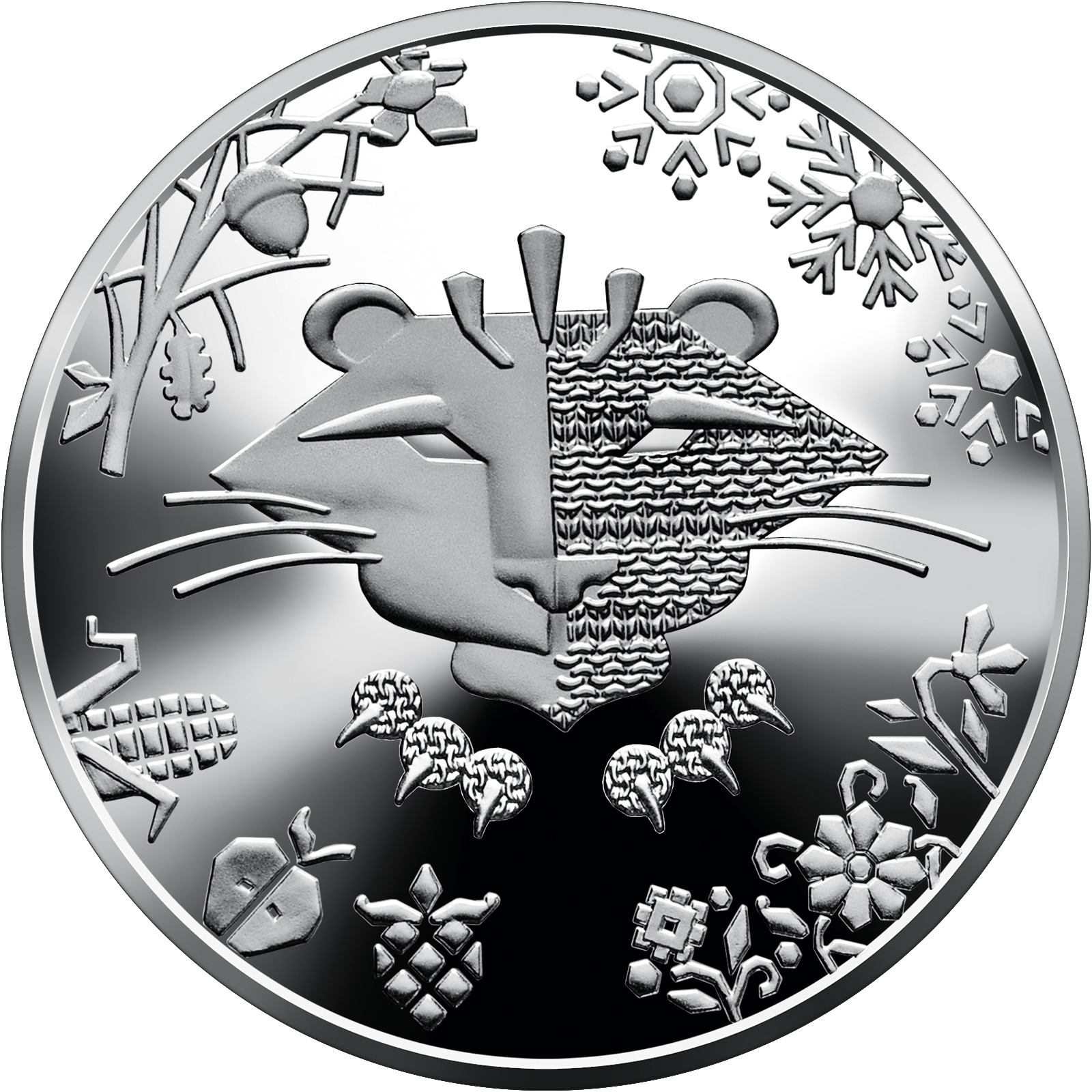 UKRAINA 5 UAH Rok tygrysa 2022