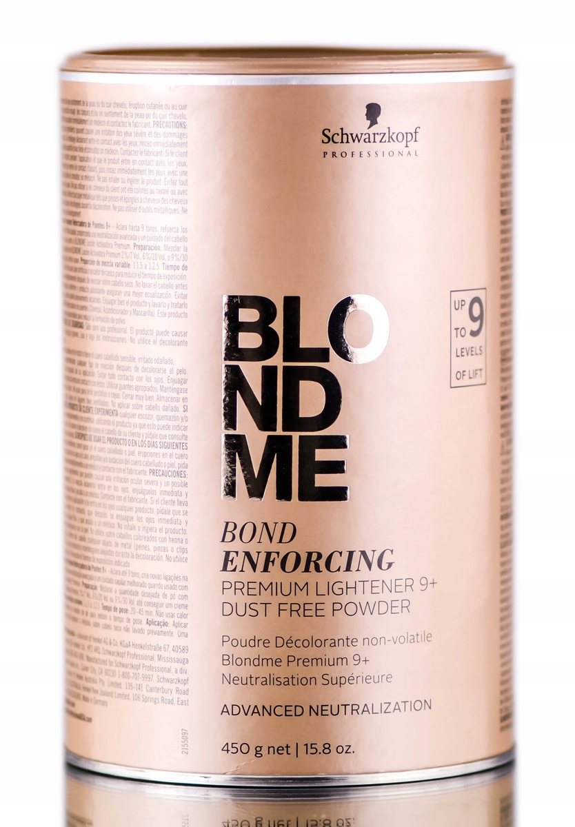 Schwarzkopf Professional BlondMe Premium zesvětlovač vlasů 9+ 450 g