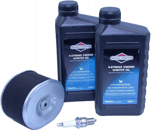 Sada filtrů GX270, GX240, Honda svíčka, zimní olej – dva litry