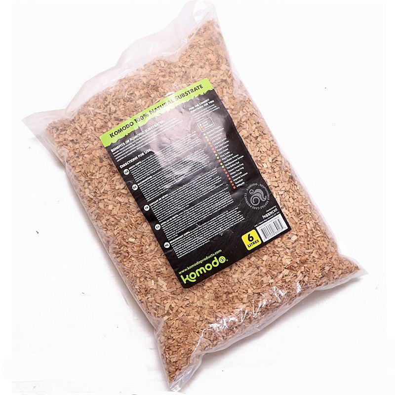 Levně Komodo Fine Beech Chips 6 l jemné bukové štěpky