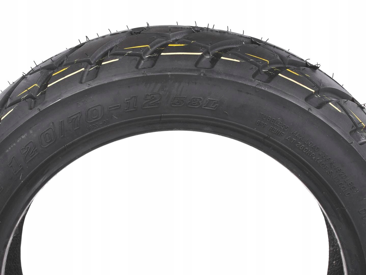 Opona MORETTI 120 70 12 WZMOCNIONA SKUTER ROUTER Load index 58 236 kg