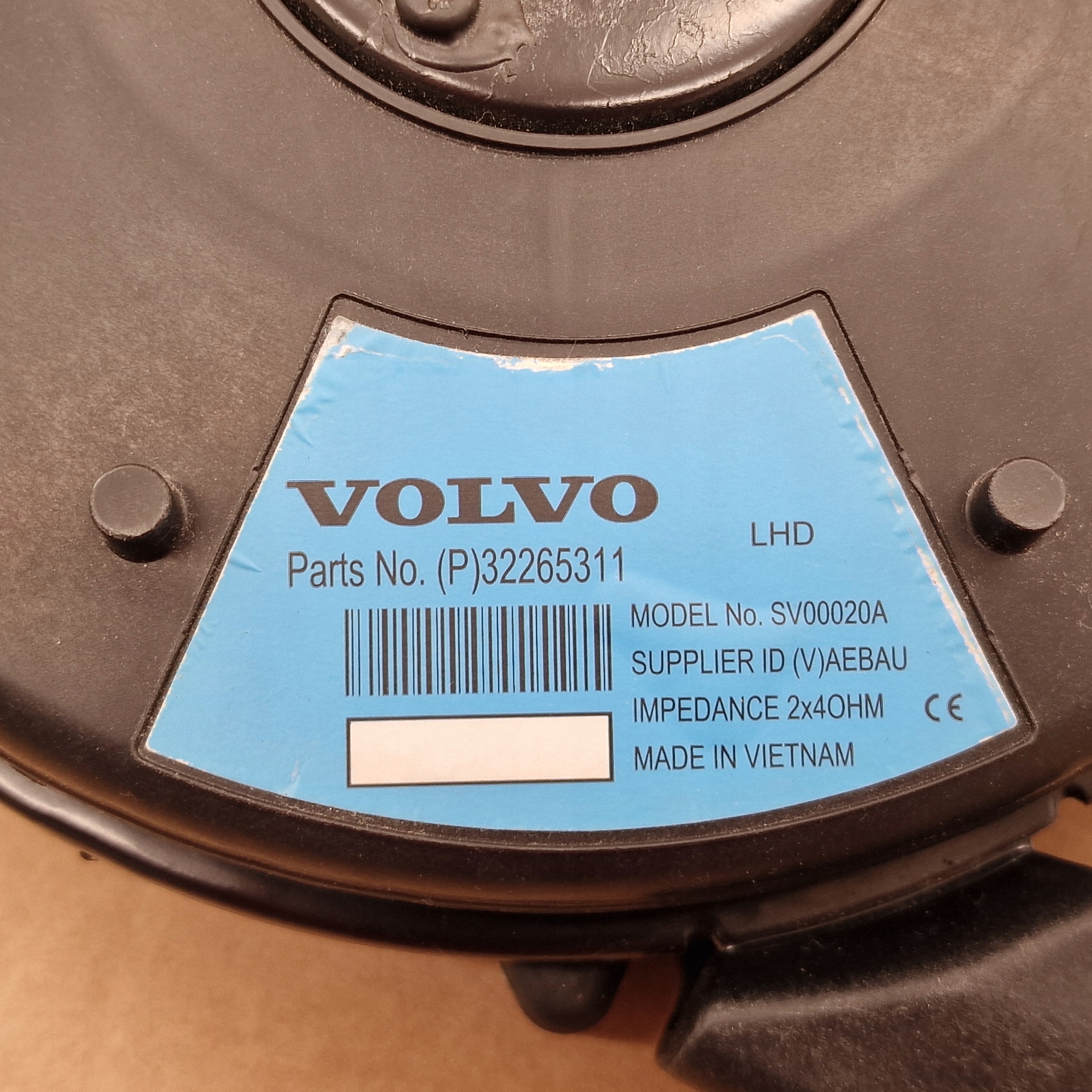 speaker SUBWOOFER VOLVO XC40 C40 EX40 EC40
