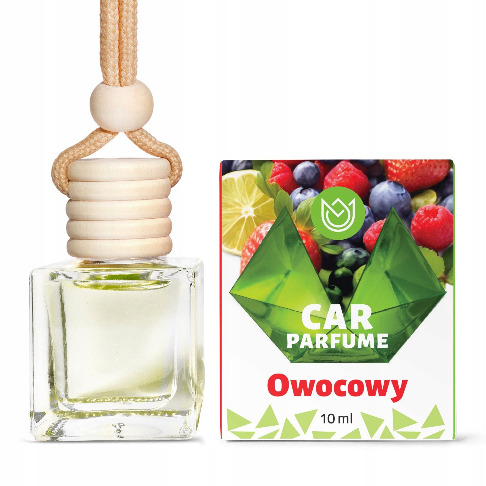 Zawieszka Samochodowa Olejek Zapachowy 10ML Zapach Owocowy