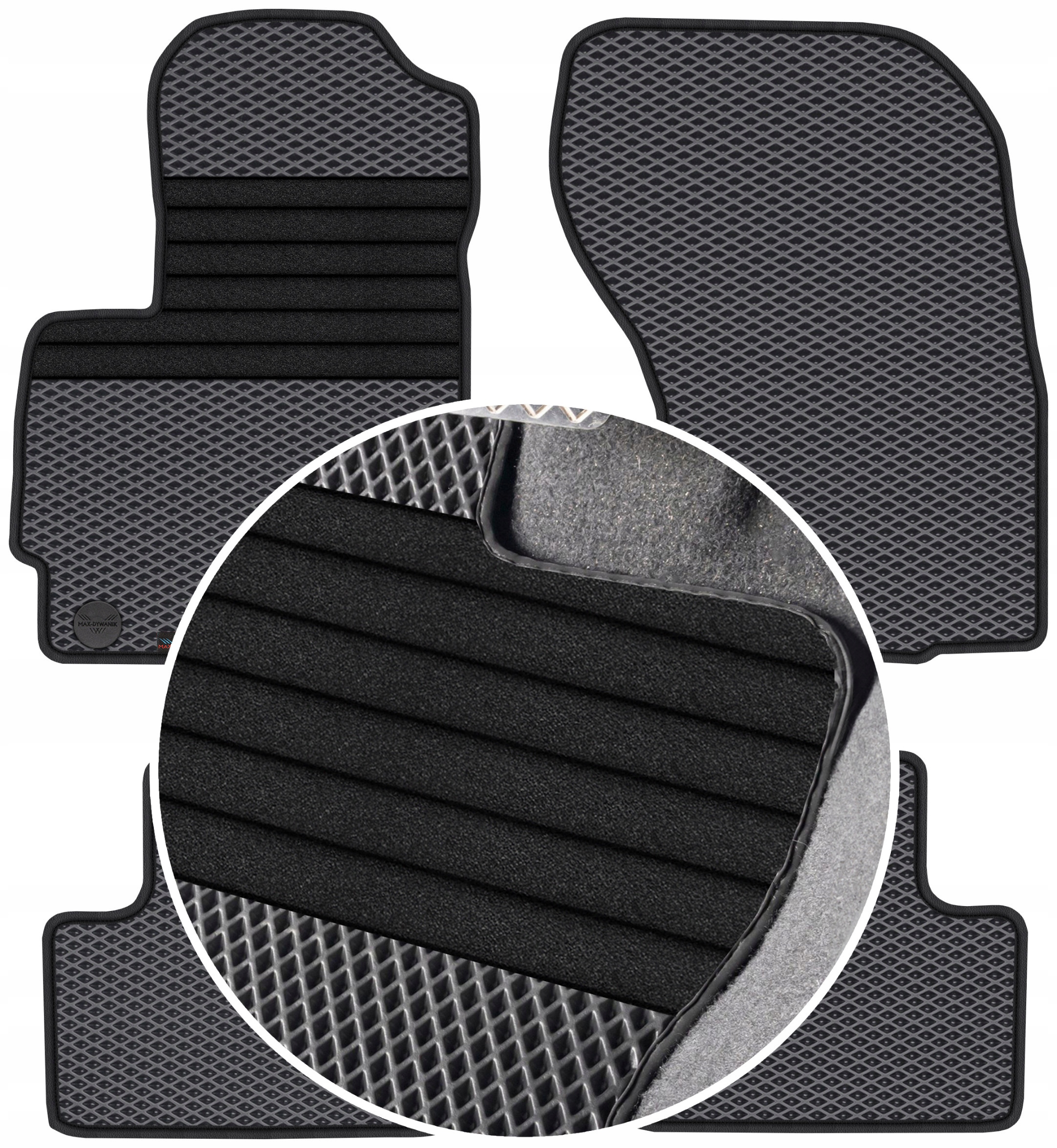 Mitsubishi Asx 2010- Gumové koberce Eva Eternity Vyztužení XXL