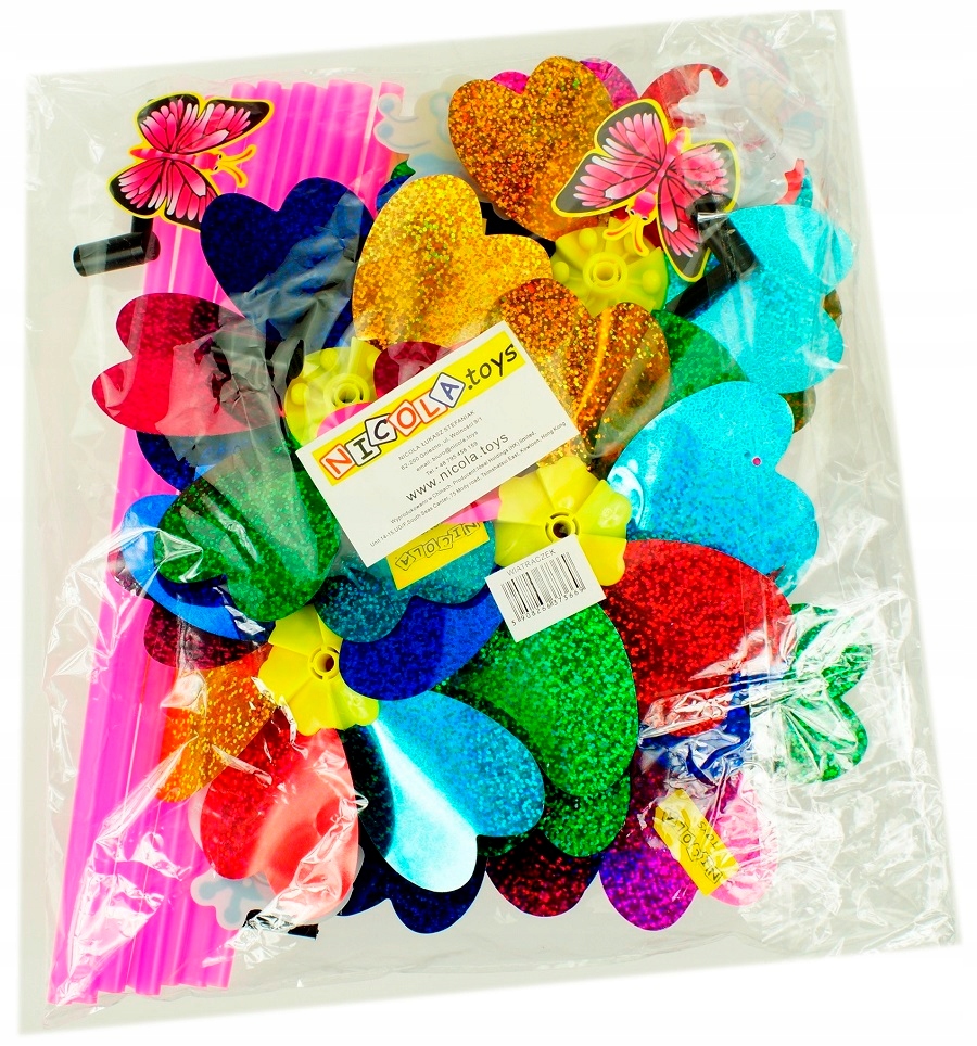 WIATRAK WIATRACZEK HOLOGRAM KOLOROWY 3669 Wiek dziecka 3 lata +