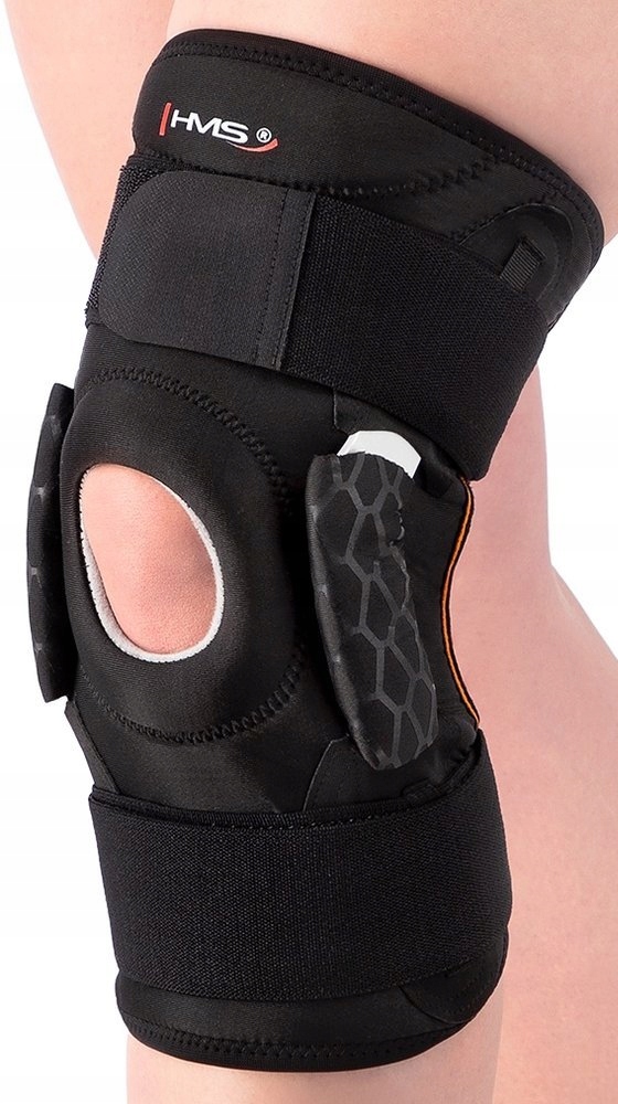 STABILIZATOR KOLANA ŚCIĄGACZ ORTEZA OPASKA rozm XL Marka HMS
