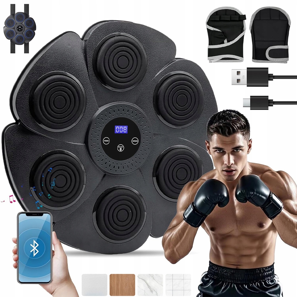 Boxerský Štít Music Boxing Machine Bluetooth Hudební Stěna Tréninková