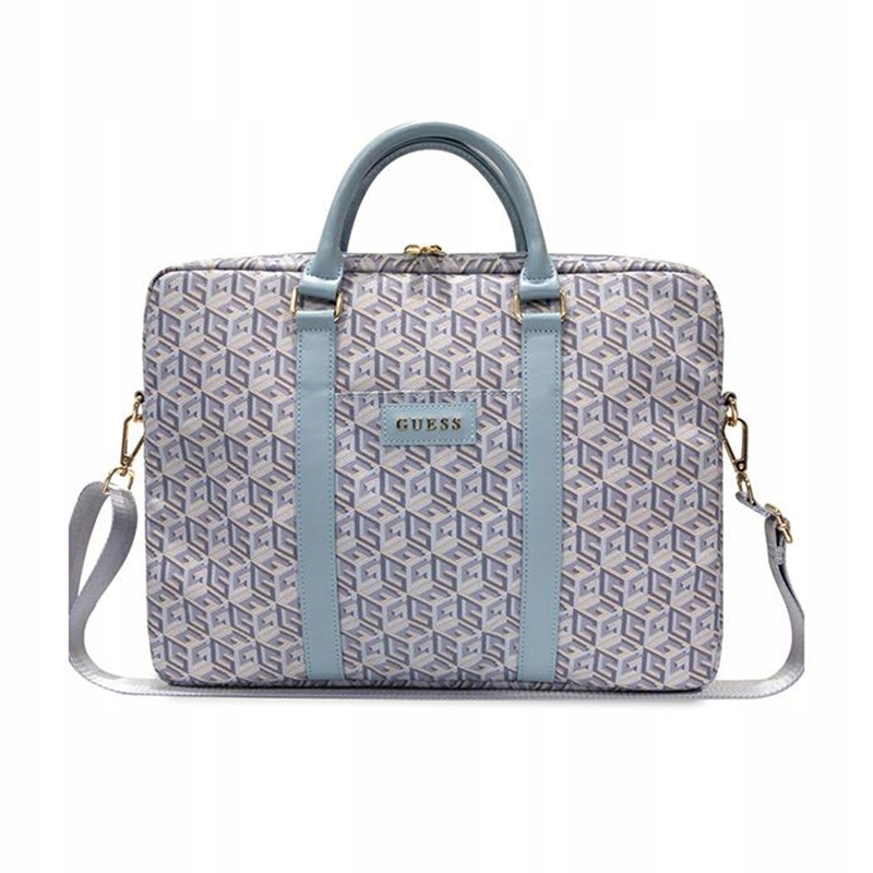 Guess GCube Stripes – taška na notebook 16" 15" (modrá)