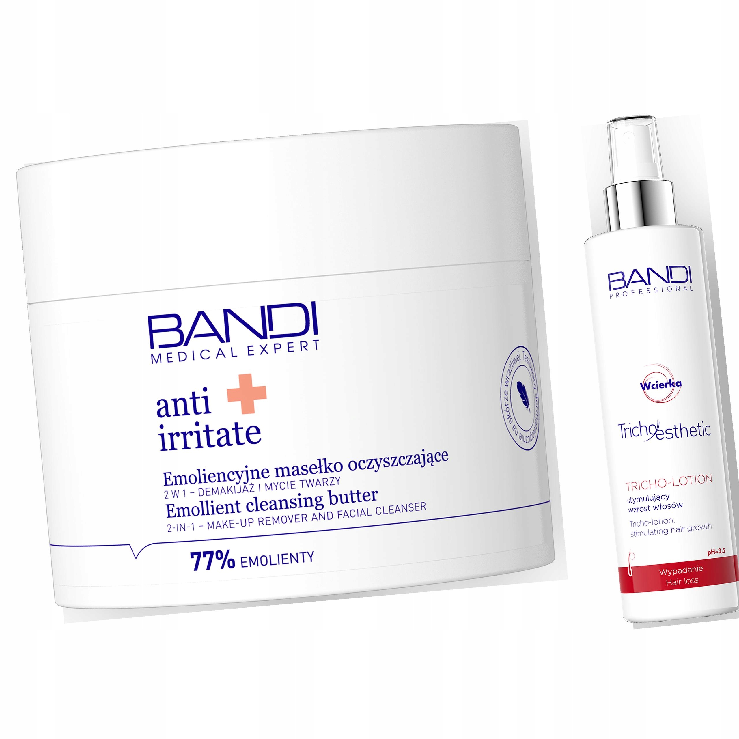 Zestaw kosmetyków Masło Wcierka do włosów Bandi Skuteczność-Zdjęcie-0