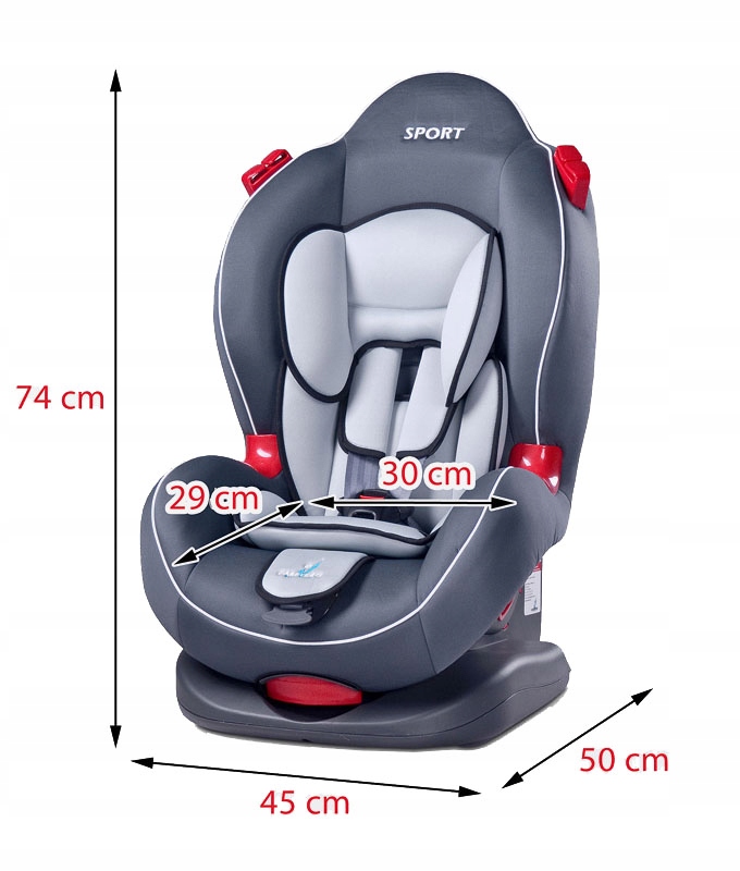 CARETERO SPORT CLASSIC CAR SEAT 9-25kg Additional information Adjustment of the child's position Removable upholstery