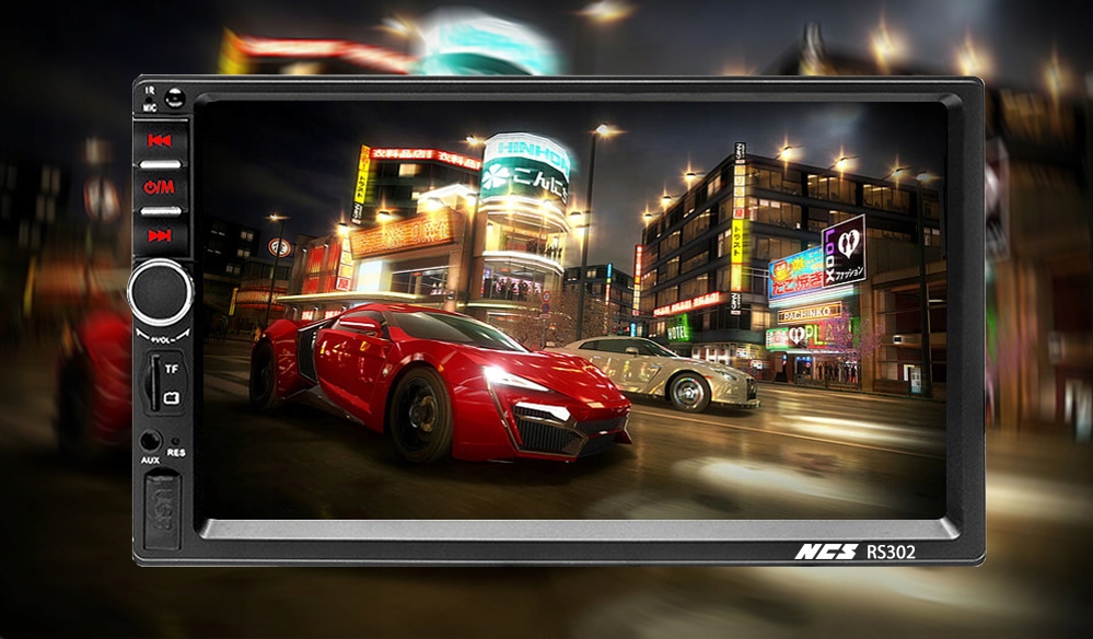 RADIO 2DIN EKRAN 7 USB SAMOCHODOWE SD MP3 BT Model RS-302