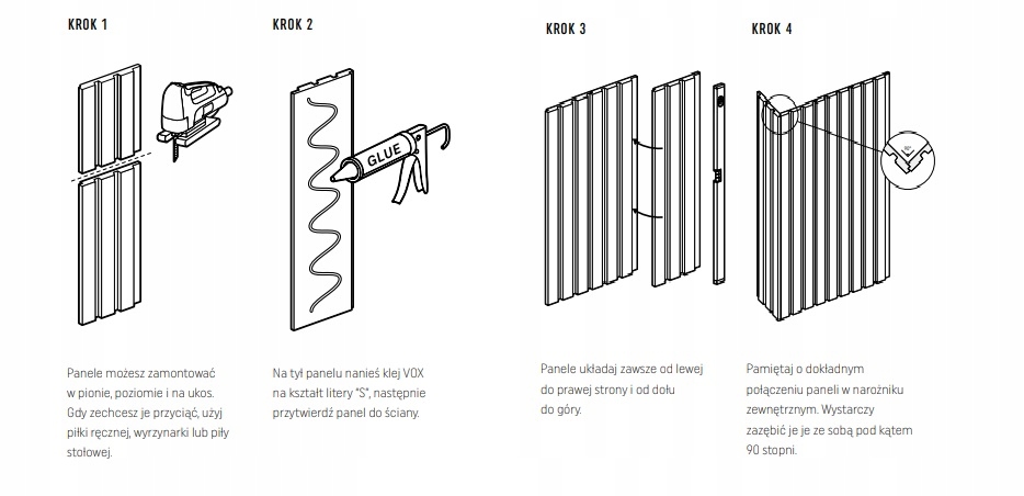 LISTWA UNIWERSALNA LINERIO S-LINE MOCCA LAMELE Grubość 12 mm