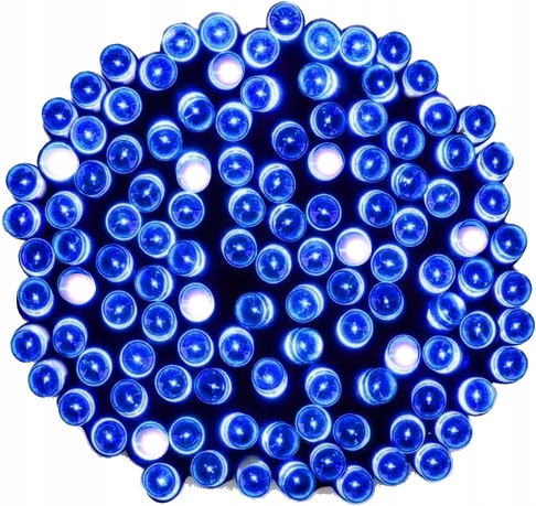 PROFESJONALNE ZEWNĘTRZNE lampki choinkowe 100 LED GRUBE FLASH 10 metrów Marka inna