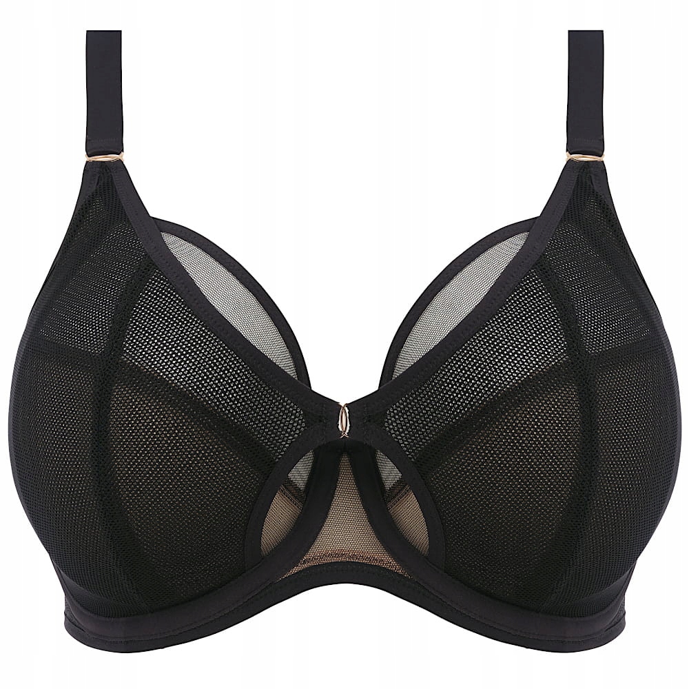 Elomi Kintai černá podprsenka plunge 80L 36HH