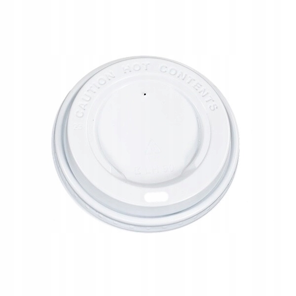 

Wieczko do kubków 200-250ml (fi80) 100 szt. białe