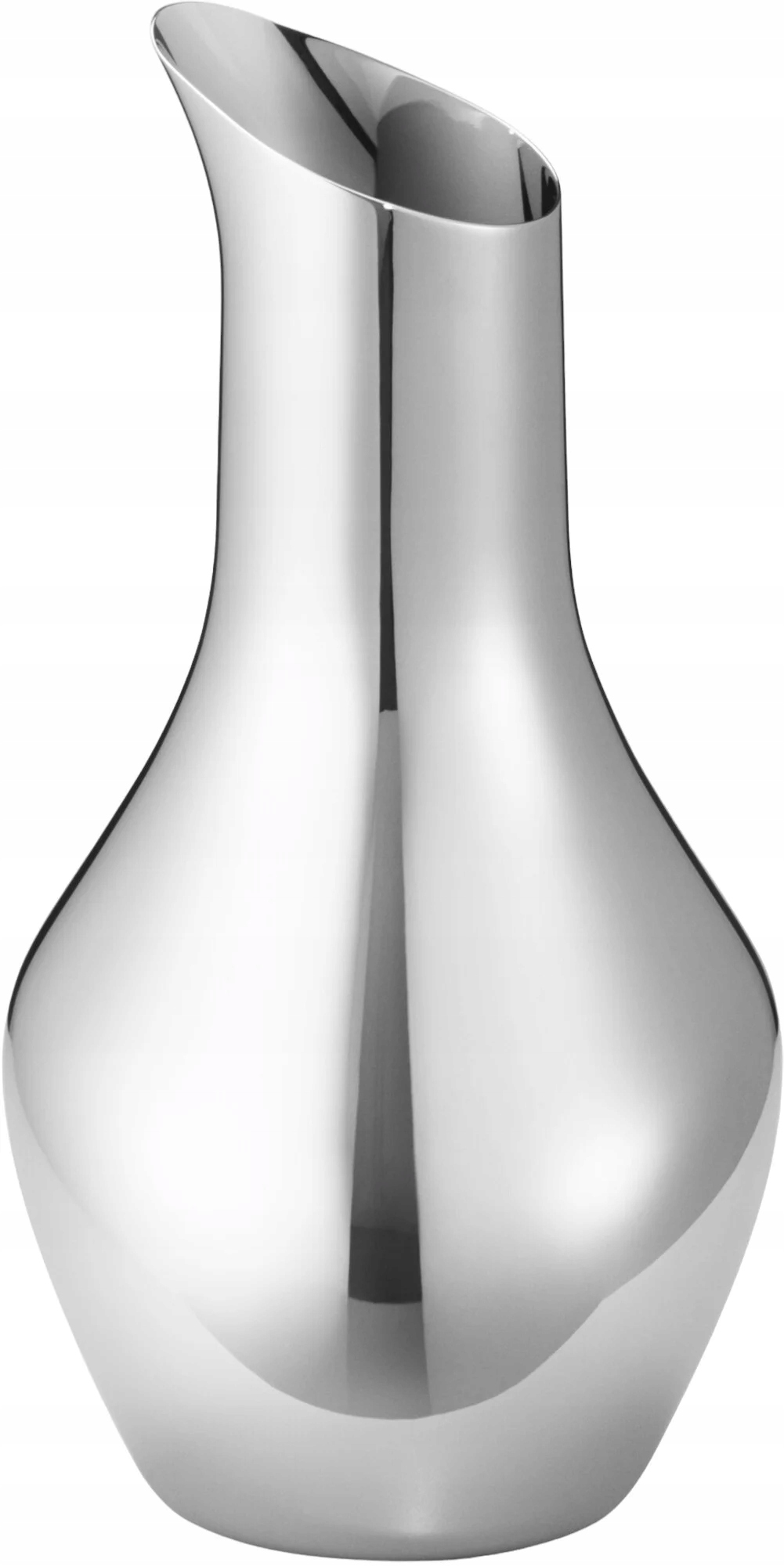 Georg Jensen Sky Oceľový džbán Karafa na vodu 1,6 l Strieborný lesk