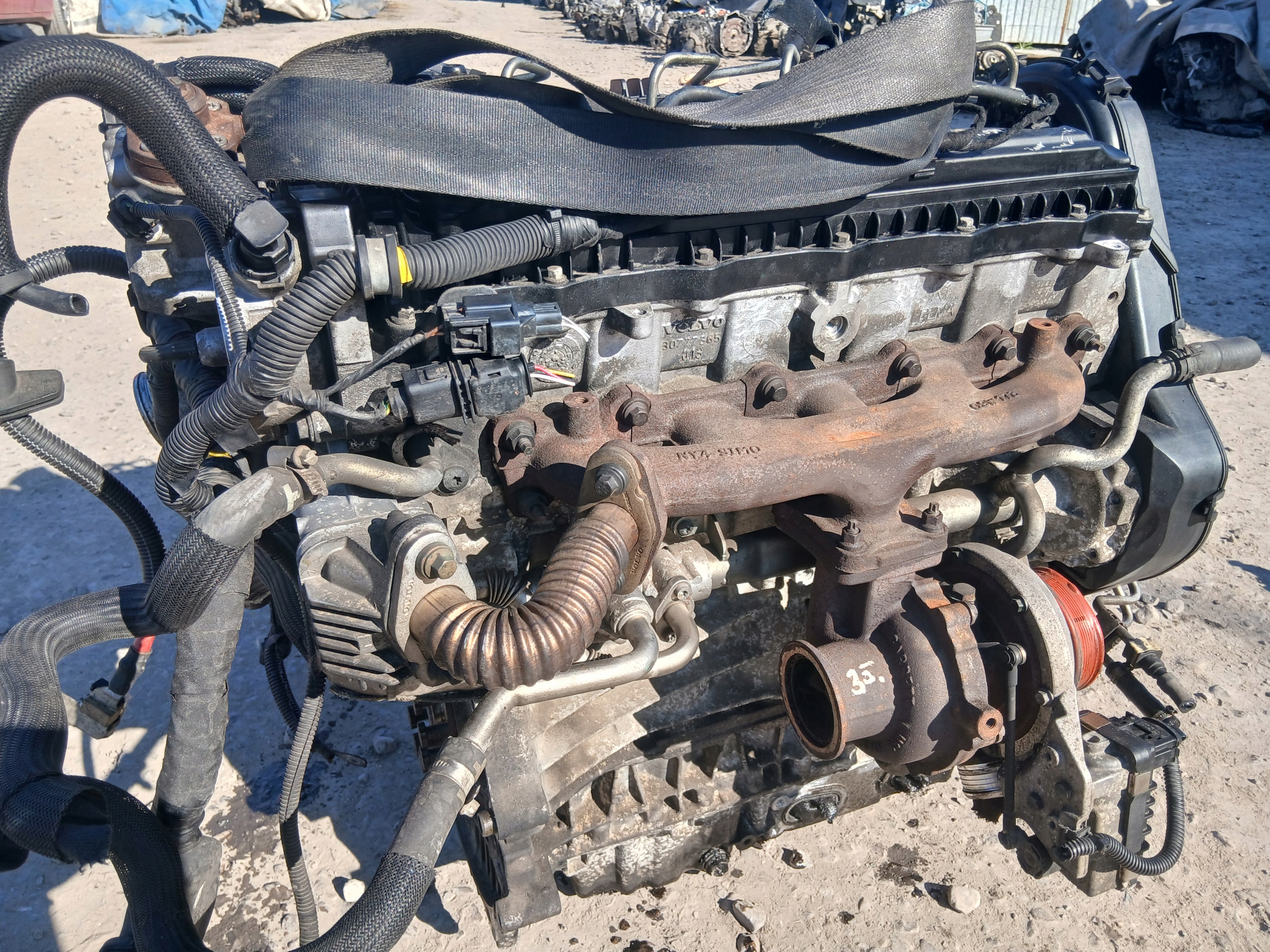 VOLVO XC60 XC90 2.4 D5 2009 09- D5244T engine complete KPL 180 TYS KM
