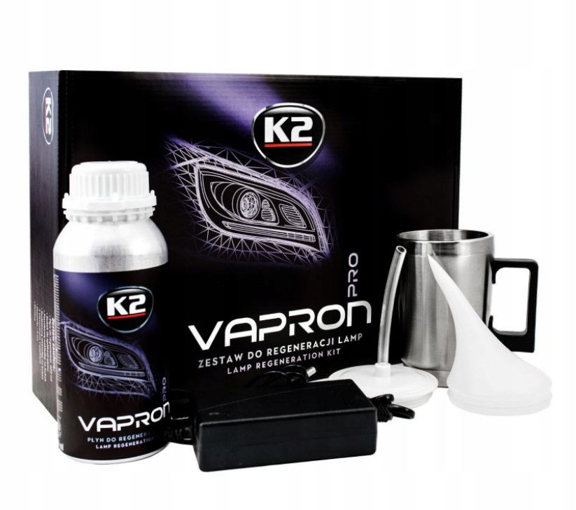 

K2 Vapron Zestaw Do Regeneracji Reflektorów Lamp