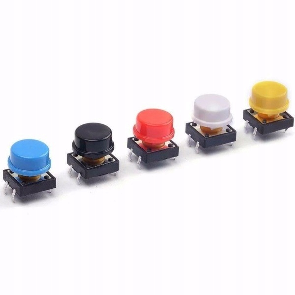 Набор кнопок для Arduino 25 шт-переключатель 12x12x7, 3 мм для прототипов