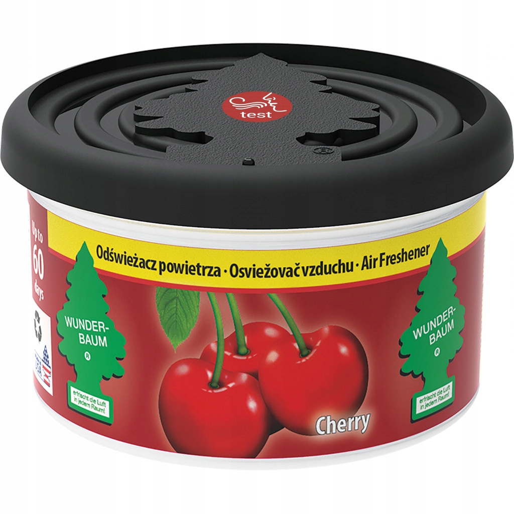 

Zapach samochodowy Wunderbaum Cherry Wiśnia puszka